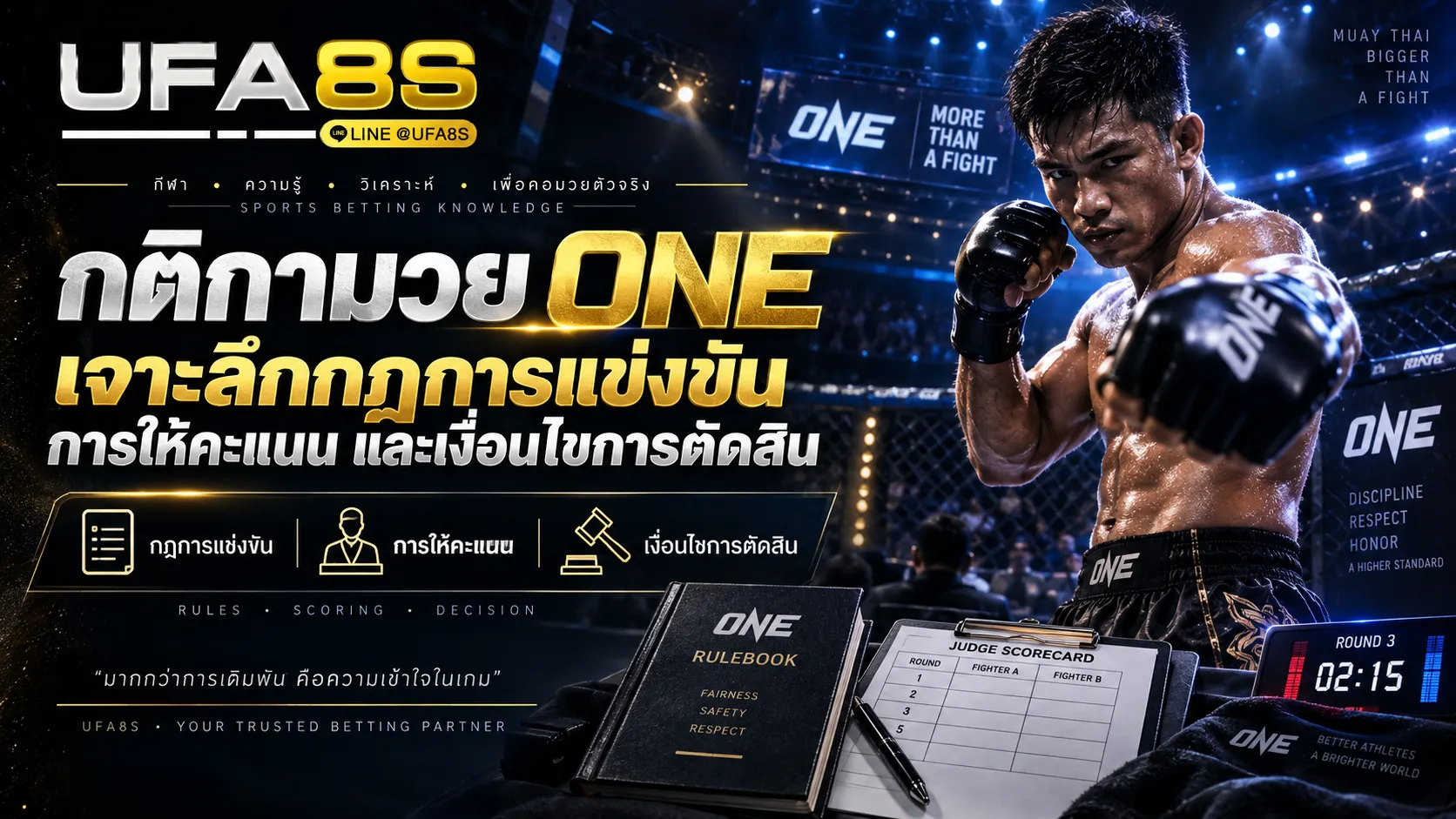 กติกามวย ONE